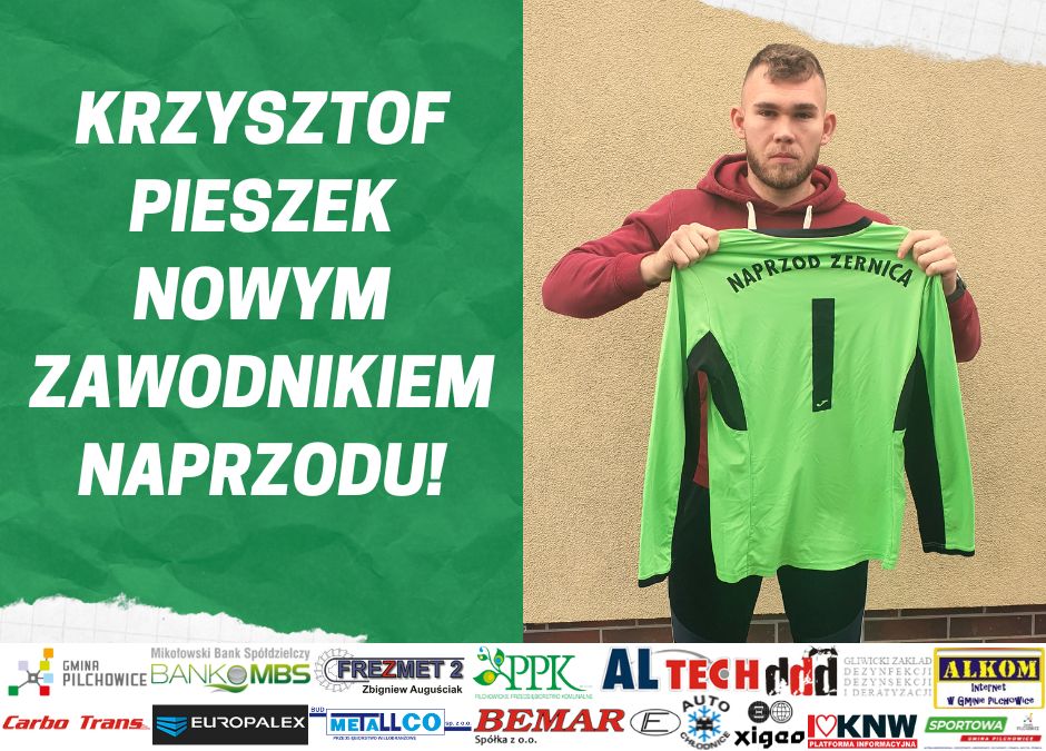 Krzysztof Pieszek nowym zawodnikiem Naprzodu!