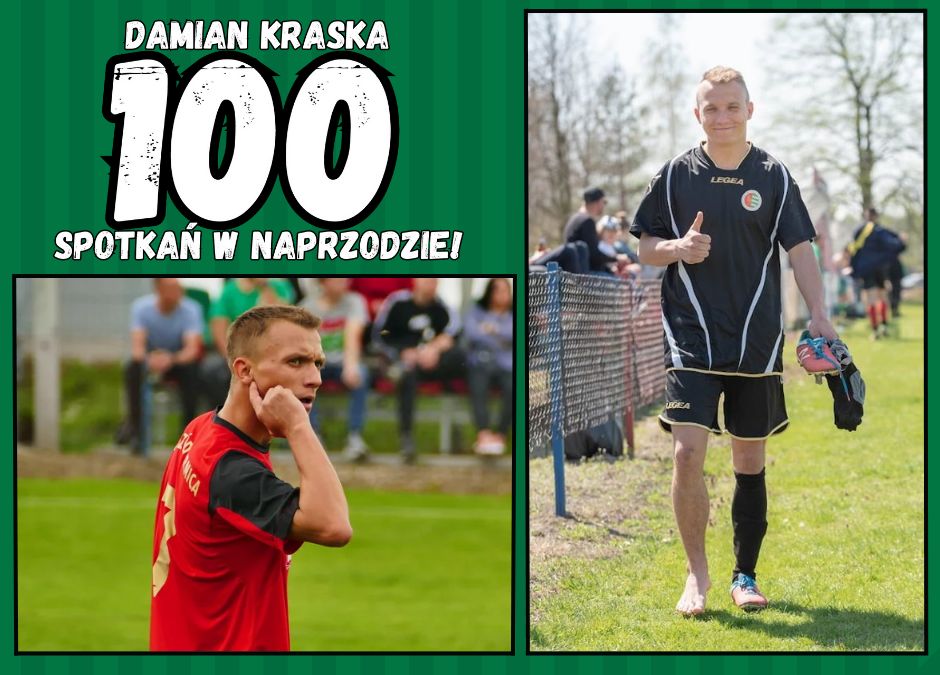 100 spotkań Damiana Kraski